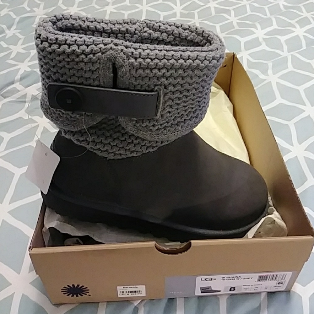 Gray UGG boots